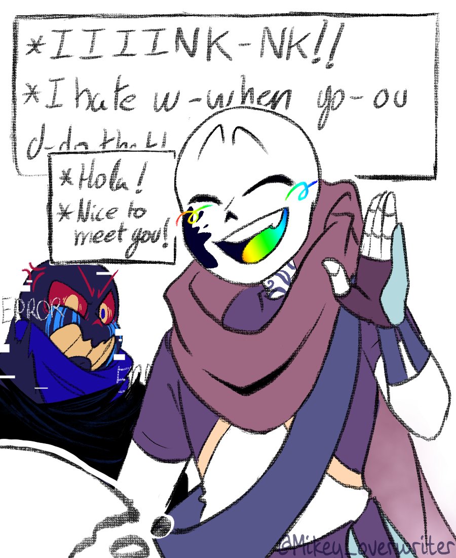 ShielOverWriter's tweet photo. Useless!Au CAP 4
.
También ando subiéndolo a ✨️Tiktok✨️, así uso para algo esa cuenta y puedo ponerle musiquita
.
#undertale #undertaleau #errorsans #inksans #ChromaSans https://t.co/GKRRTtyDio