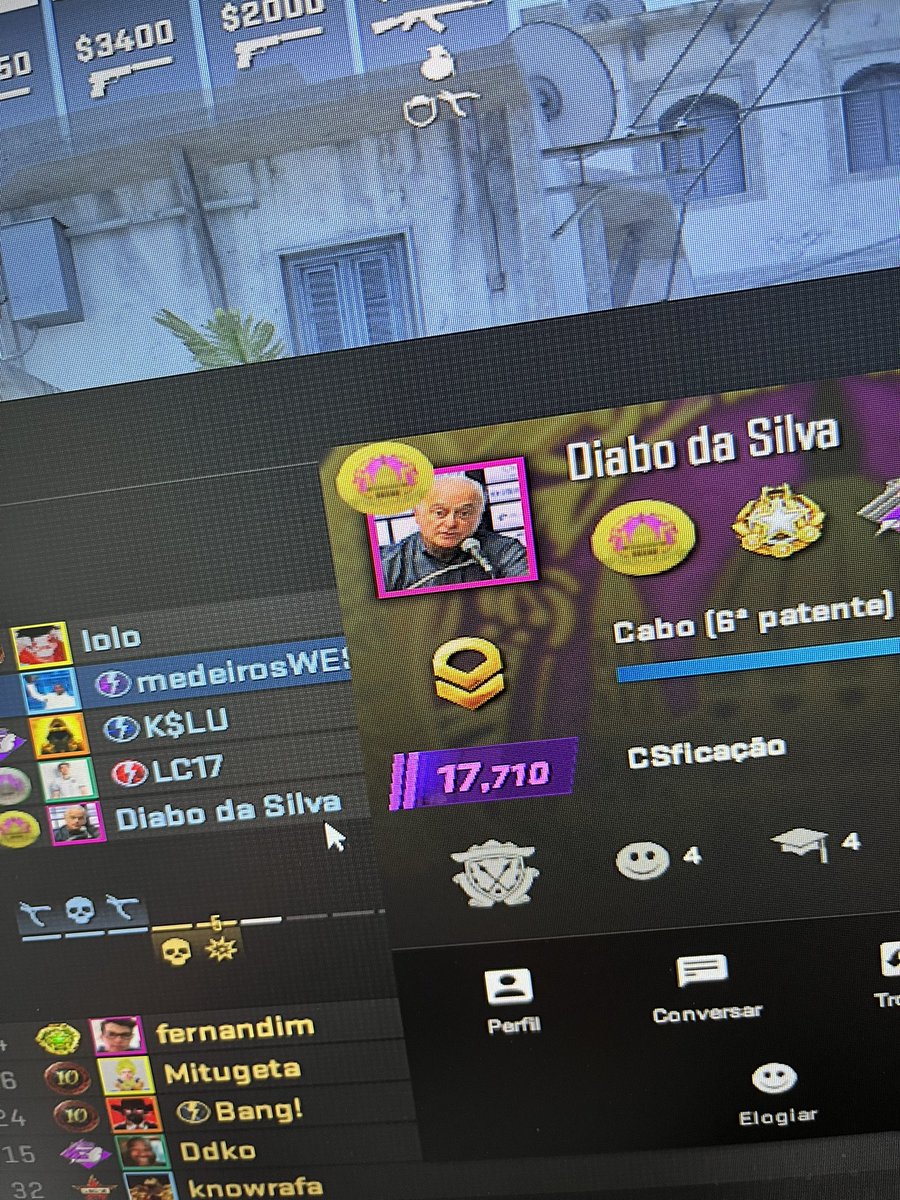 O filho da puta que cai na minha partida mano.

Sou imã de maluco