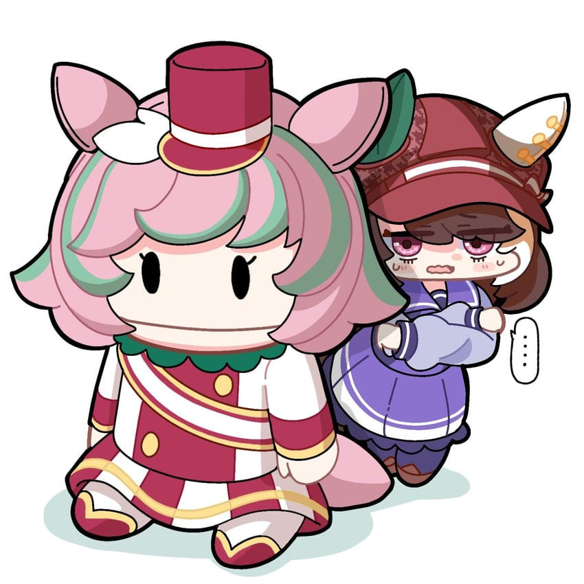 Un gusto… m-mi nombre es March Lorraine… p-puedes llamarme Maru-chan, si gustas… y, eh este es mi compañero, Ferdinando…
Ferdinando: Un gusto 
M-mi amiga Love-Chan… m-me recomendó empezar a usar esta app p-para superar un poco mi timidez… e-espero llevarme Bien con todos…