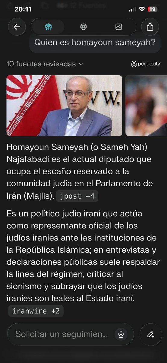 MarchentDavid's tweet photo. @gisbert_ruben Por poner un ejemplo,este es el único representante de la minoría judía en el parlamento iraní @gisbert_ruben,una marioneta al servicio del régimen.Investigue el resto y nos cuenta.Pero sin las rodillas llenas de barro que no es necesario esta vez. https://t.co/M2swDsyVdv