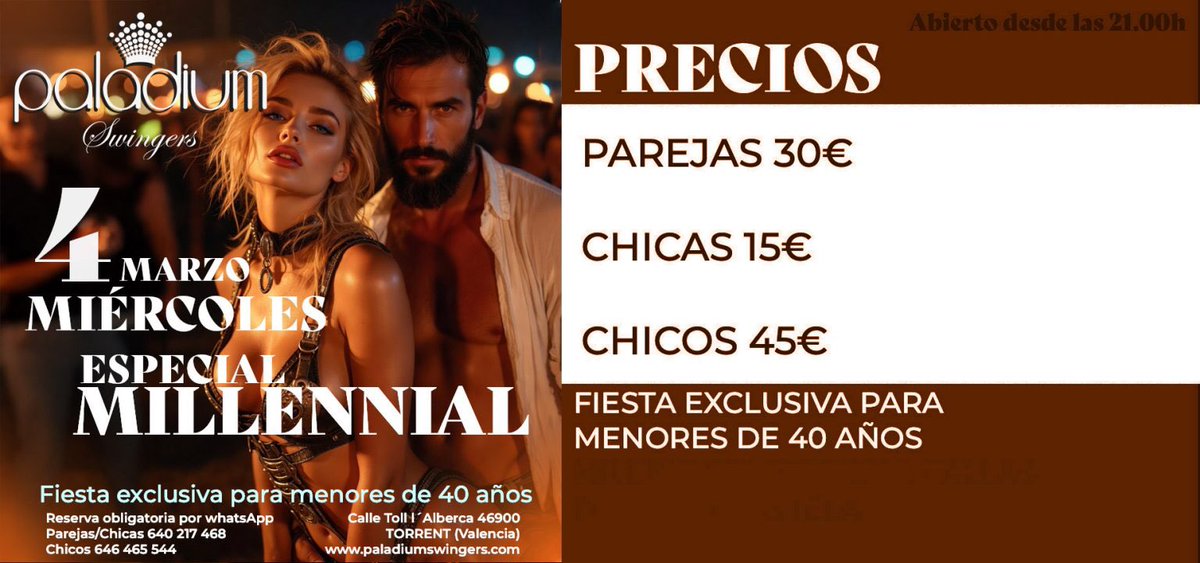 Paladium Swingers Valencia tweet media