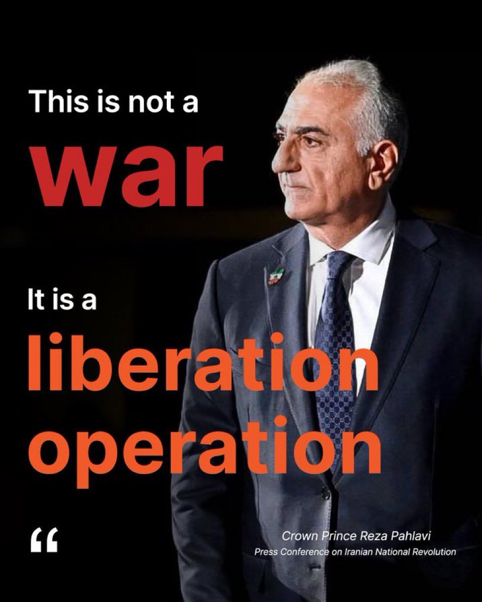 moh_heidari's tweet image. This is not a “war with Iran”; it is humanitarian operation to liberate occupied Iran.
#iraniansSTANDWithTRUMP 
#IraniansStandWithIsrael 
#IranLiberationOperation