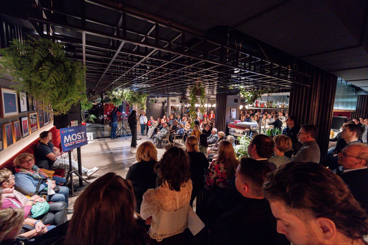 I was in Vienna to meet members of the local TISZA Island community. It is vital that on April 12 every Hungarian— whether living at home or beyond our borders — participate in the elections. Let this be a true celebration of democracy, and let us reaffirm that our place is in