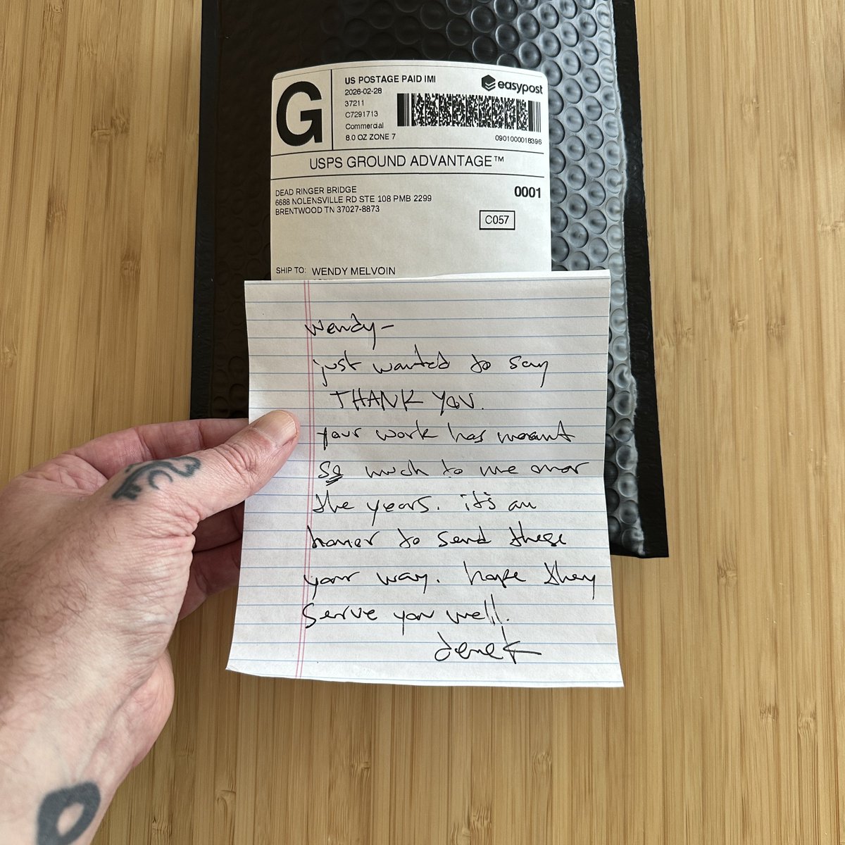 Derek Webb tweet media