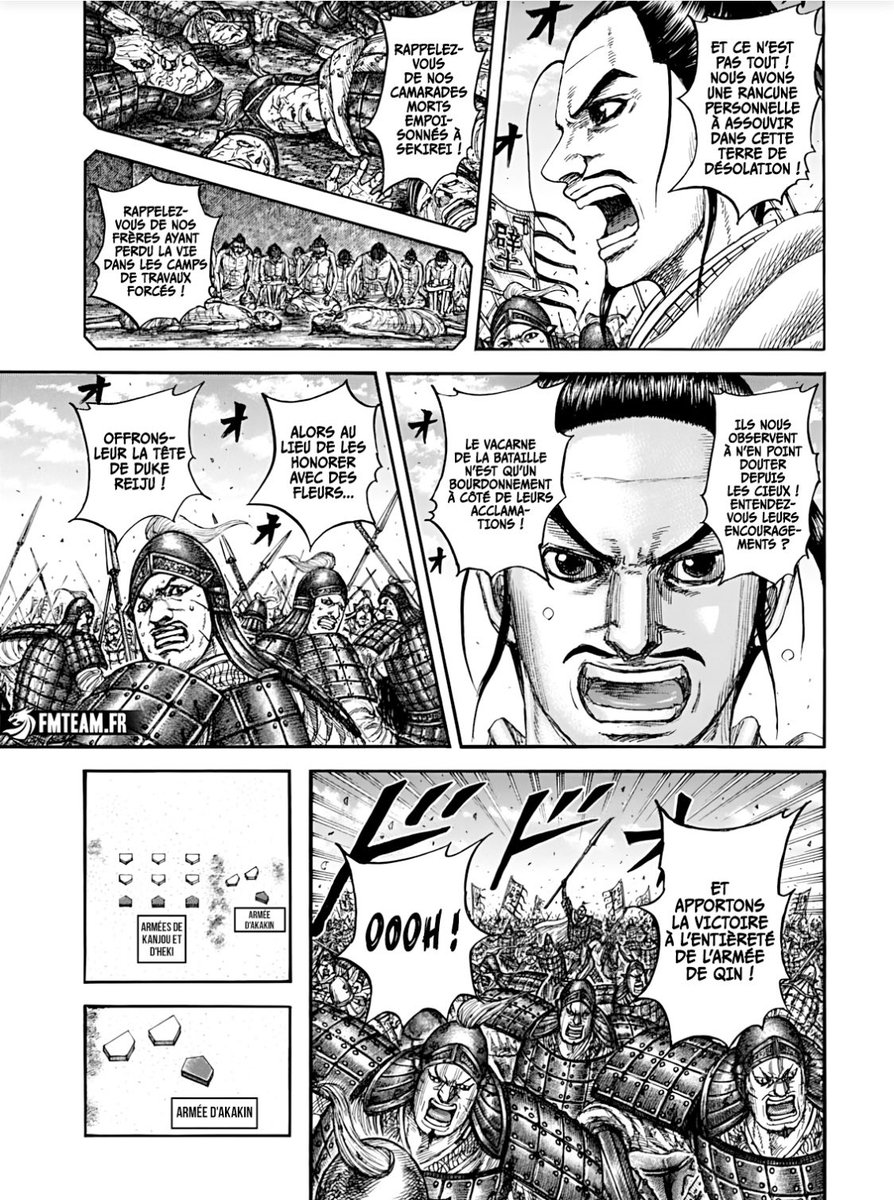 RiShinDeQin's tweet photo. #KINGDOM867
Même si il se fait manipuler par Ouhon, j’ai beaucoup aimé le discours de Heki franchement bien jouer ! Sa venue suffira à tenir le centre en attendant que Akakin accomplisse sa mission https://t.co/3R9ColkbH1
