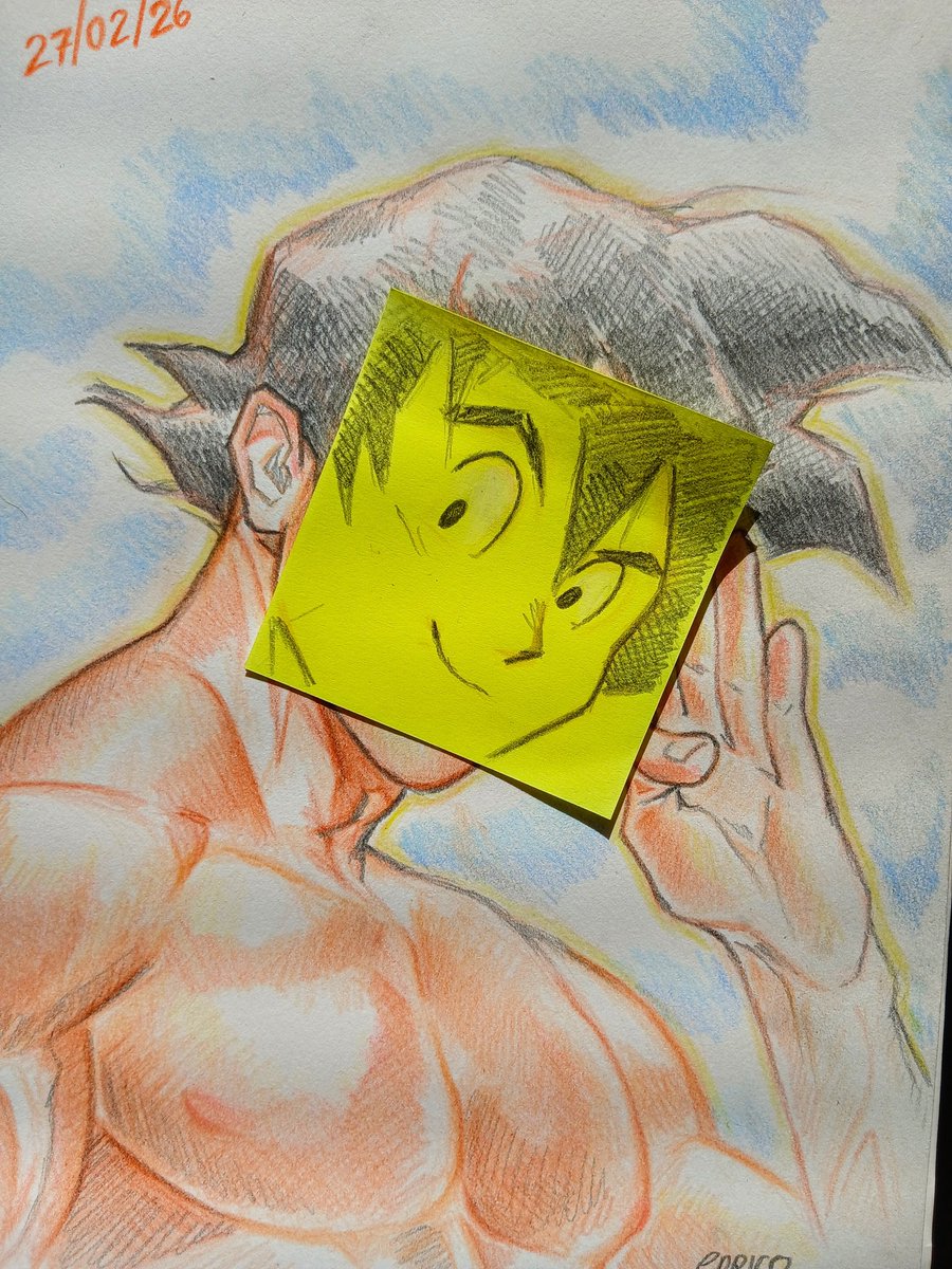 Todo artista precisa desenhar o Goku pelo menos uma vez na vida