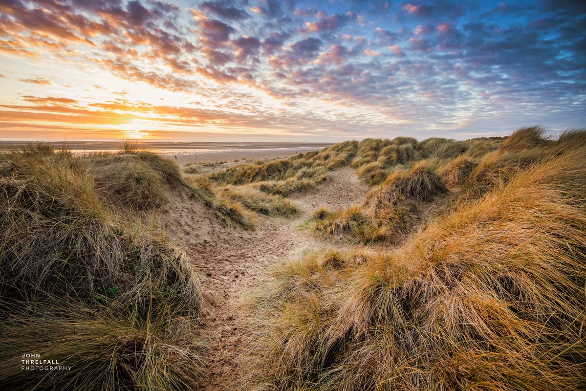 JohnThrelfall_'s tweet image. This evenings sunset of the sand dunes at St.Annes.

#stannes #sanddunes #SunsetPhotography #lancashire