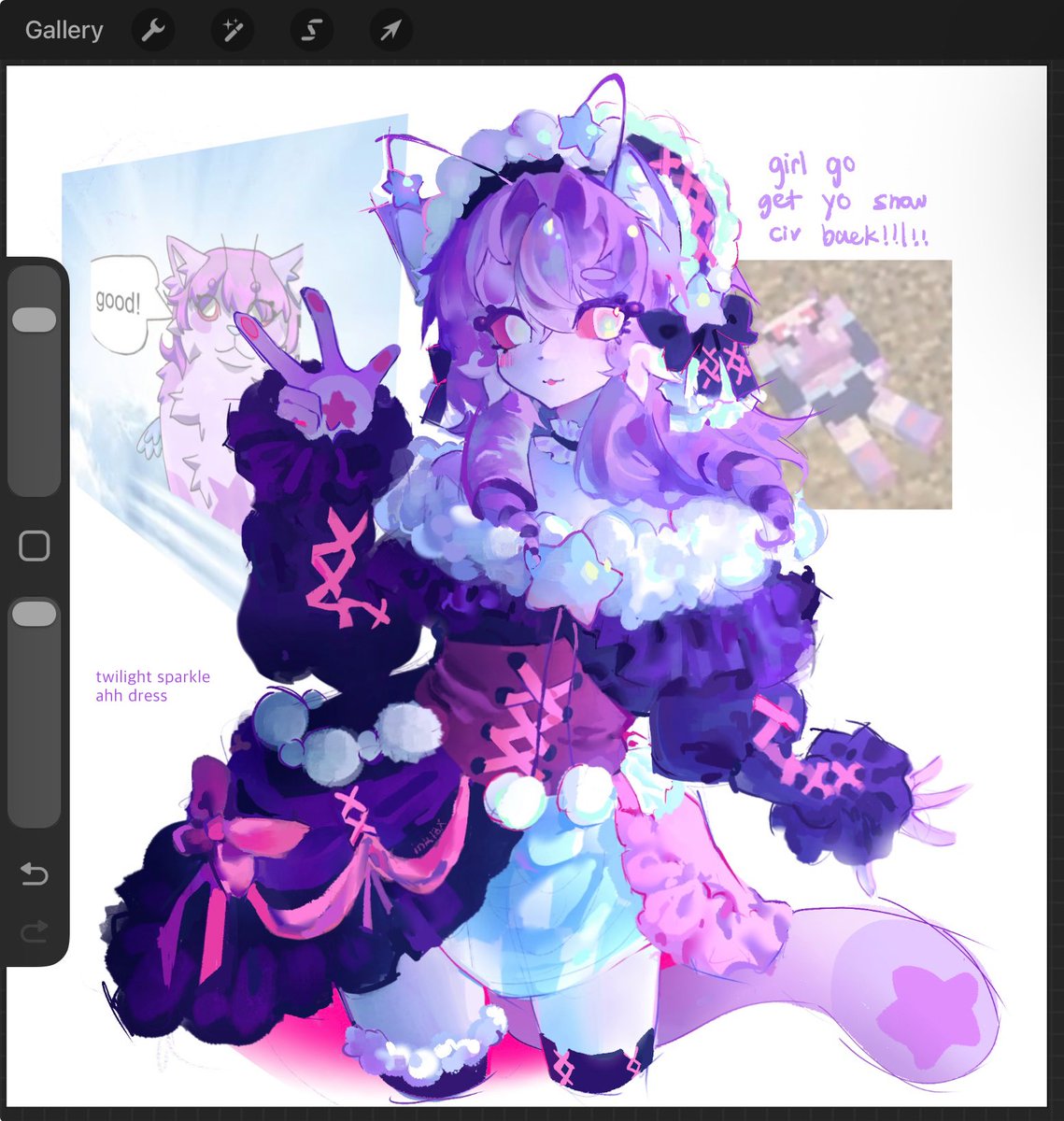 low cortisol princess✅✅ #loppezzfanart