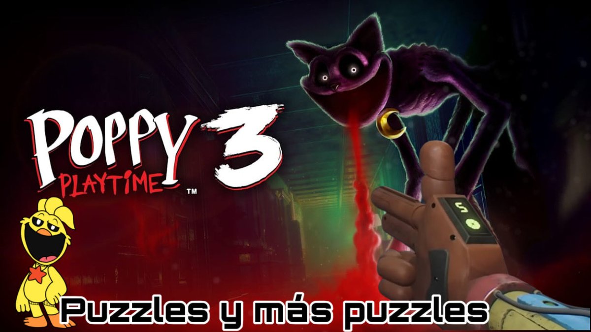 gerzingmaslow's tweet photo. Ayer estuve jugando #PoppyPlaytime el 3 capítulo pero me párese que será muy complicado de finalizar el jugo y no sé como será el final 
#PoppyPlaytimeChapter3 #PlayStation #GamingNews https://t.co/rLL3VgXDoH