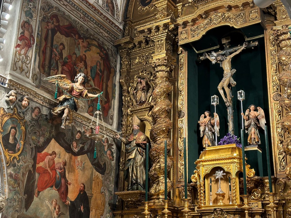 BandaSorbas's tweet photo. Todo preparado en la Capilla de @VeraCruzSev para nuestro Concierto de marchas procesionales. ¡En tan solo unos minutos dará comienzo! 🤩

#SoñandoMúsica https://t.co/Hly6WNGyWH