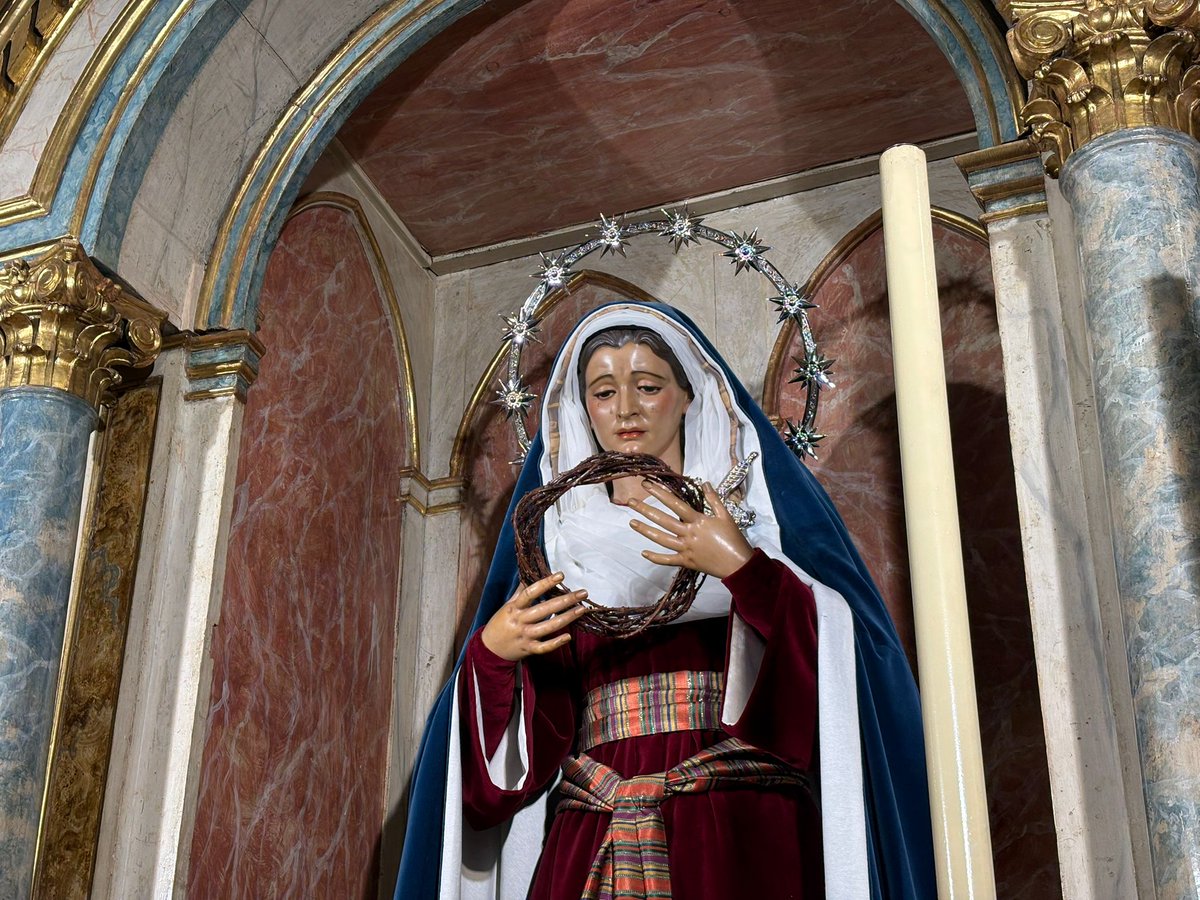 BandaSorbas's tweet photo. Todo preparado en la Capilla de @VeraCruzSev para nuestro Concierto de marchas procesionales. ¡En tan solo unos minutos dará comienzo! 🤩

#SoñandoMúsica https://t.co/Hly6WNGyWH