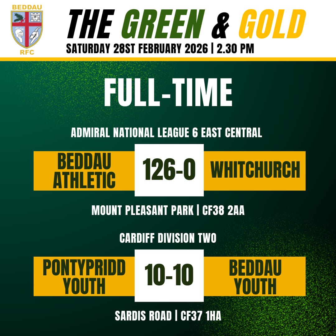 Beddau R.F.C. 🏉 tweet media