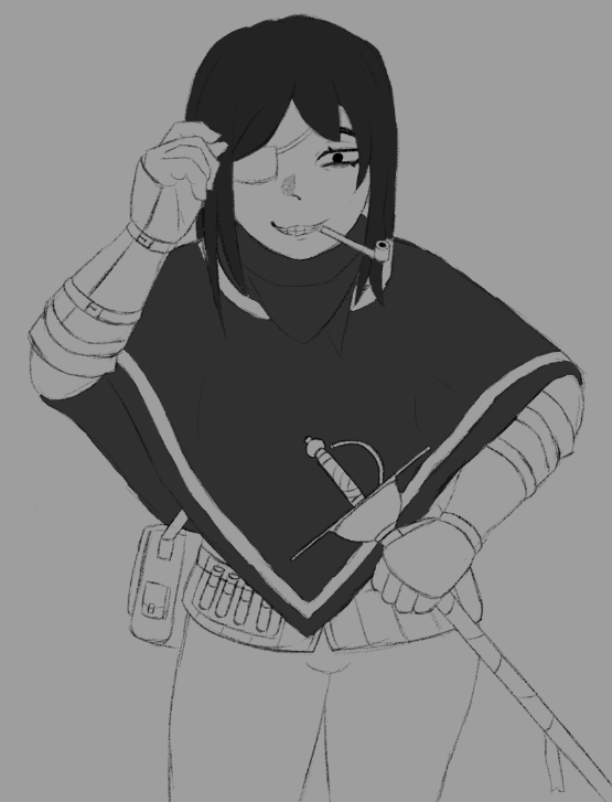 what was once old was made new again
remake of an old character
I'll color this one soon enough it's 3 AM 😭