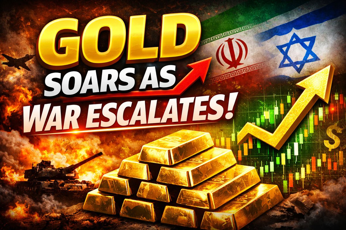 fyngyrus's tweet photo. #GOLD prices are rising sharply as geopolitical tensions in the Middle East continue to increase. https://t.co/uispxqscE6 https://t.co/LUAs9VeZYg