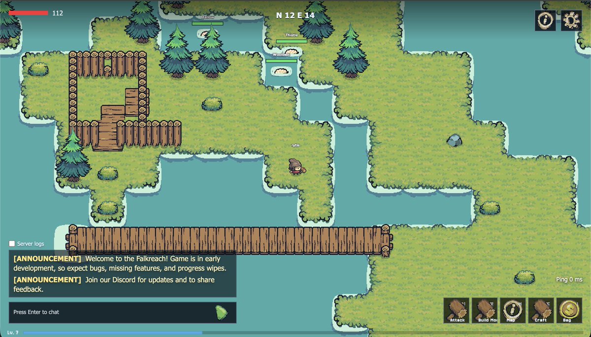 grinryt's tweet photo. just wanted to introduce my web-based survival mmo game i'm working on https://t.co/OrUXW0B5C8