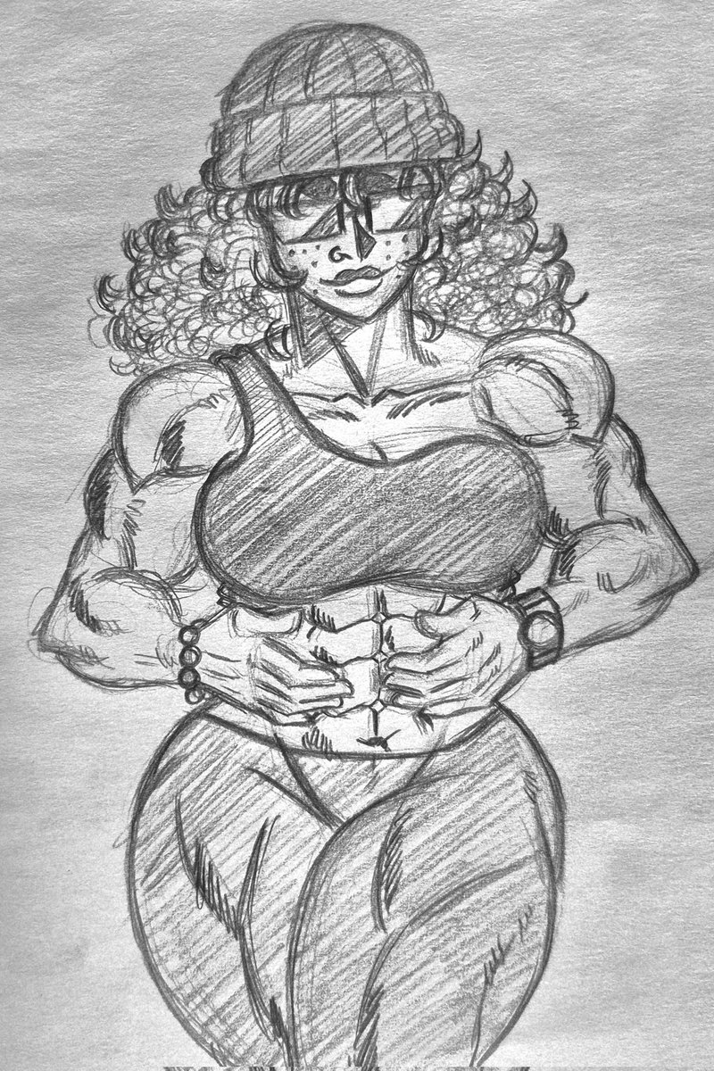 Nari: WOAH! YOU'RE HYUGE!!! 🤓

Katelyn: Thx Nari! ☺️ thats so sweet, wanna work out with me today? I can help ya get abs too if ya want😉

Nari: HECK YEAH >:D THAT'D BE AWESOME!