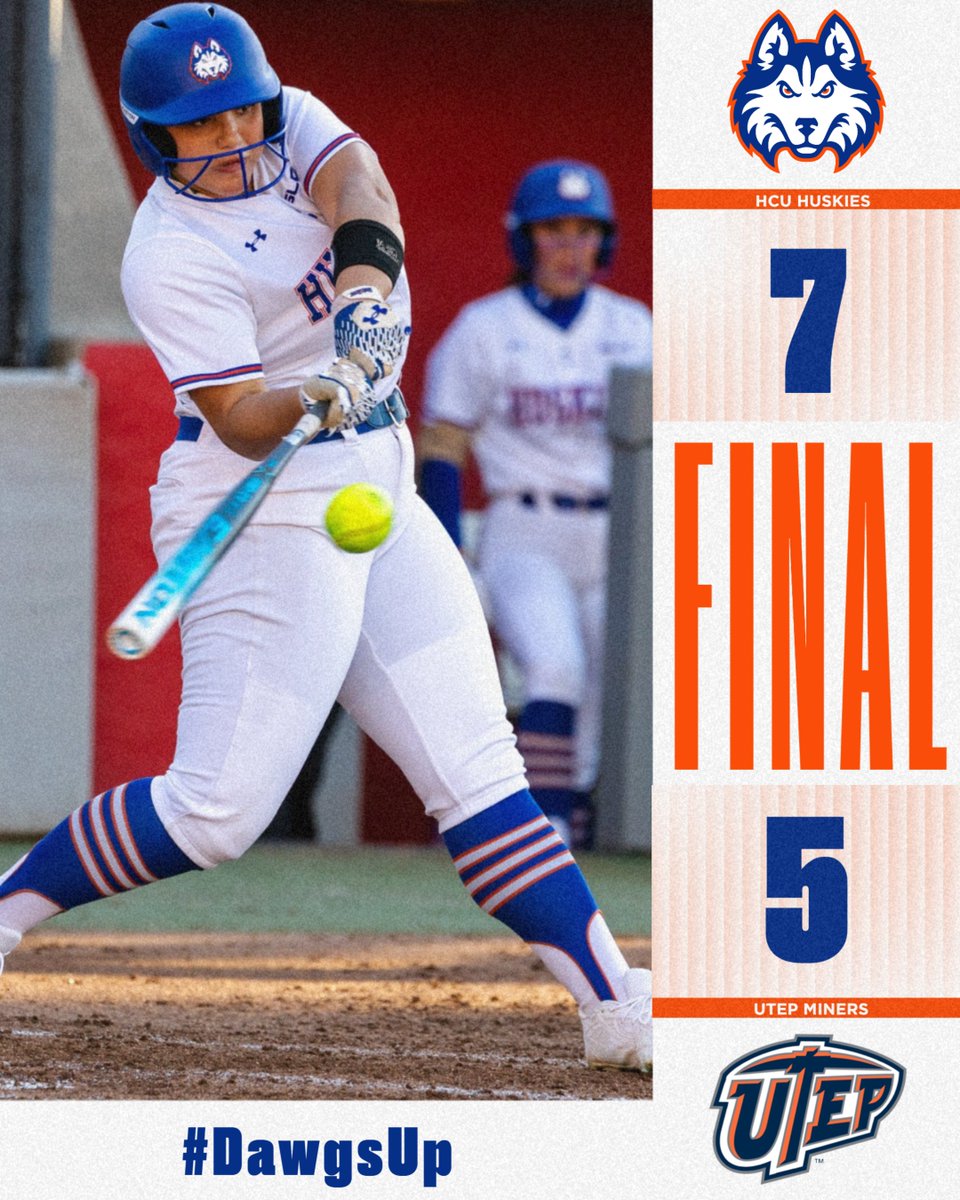 HCUAthletics's tweet photo. 🥎FINAL from Albuquerque ...

UNM Invitational 

Day 2⃣- Game 1⃣

#DawgsUp | @HCUSoftball https://t.co/Z2ENbutNfR