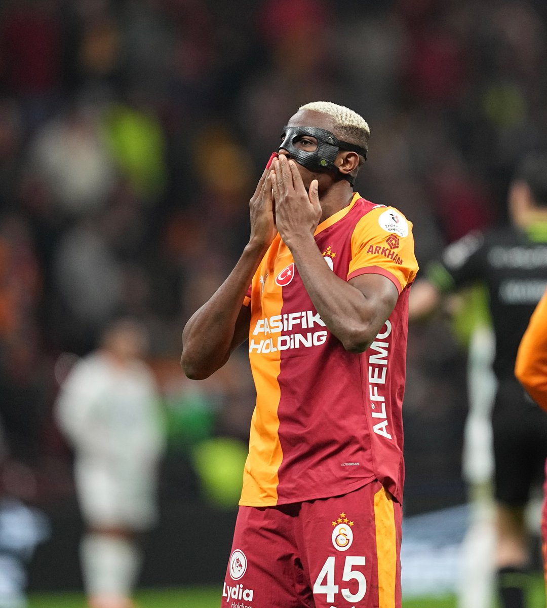 🔥 Son 7 Süper Lig maçında 7 gol, 4 asist.

<a href="/victorosimhen9/">Victor Osimhen</a> 🫶😘