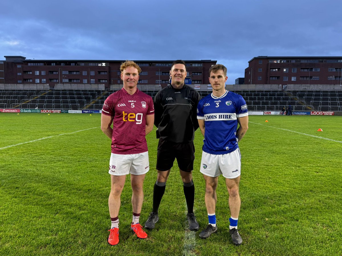 NFL Div 3 Rd 5
Laois  3:16 (25)
Westmeath  1:13 (16)
Full Time