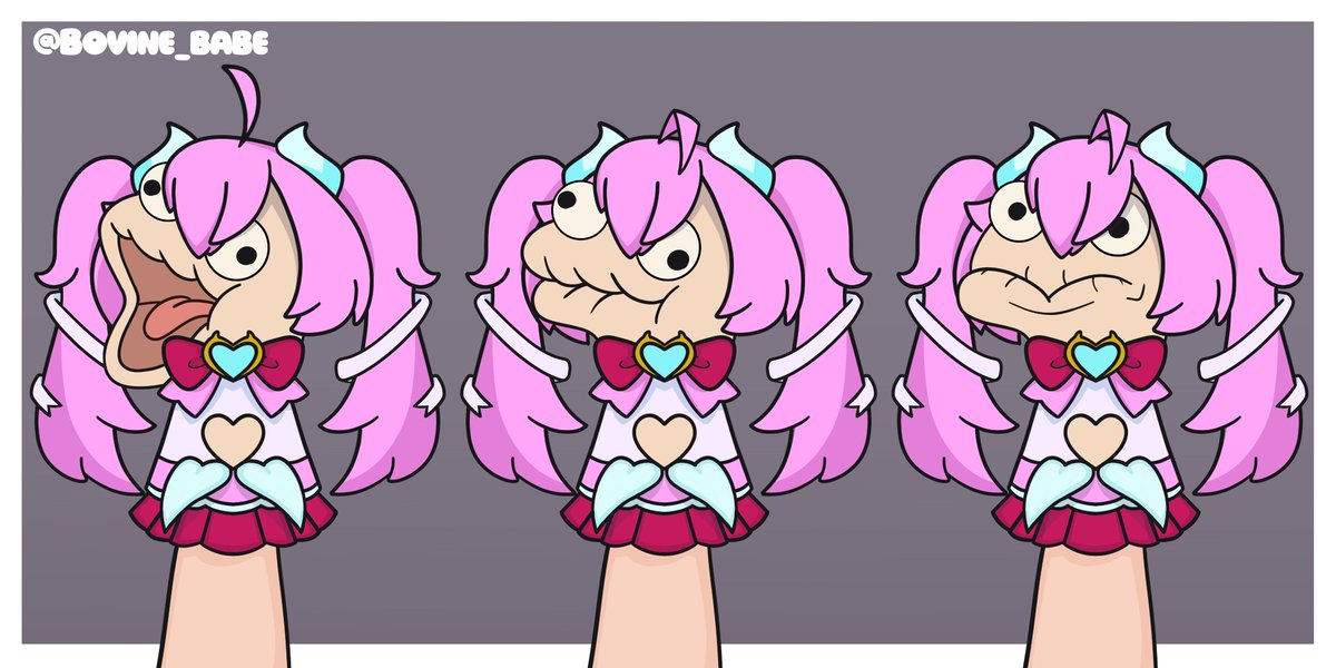 Bovine_Babe's tweet photo. I wanted to draw someone as a sock puppet and chibi made sense
#chibmin https://t.co/hT621JF5gE