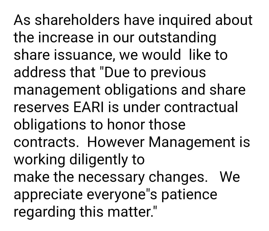 EARI HOLDINGS tweet media