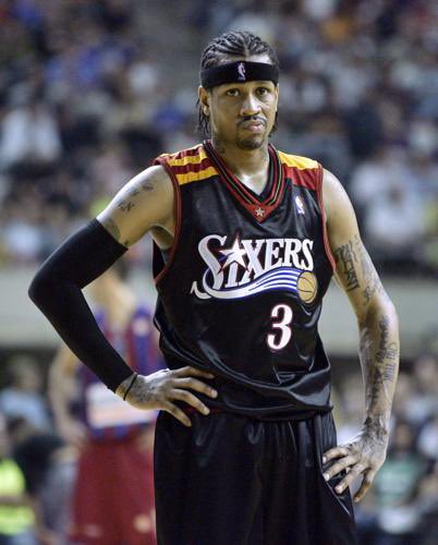 HoopGrids's tweet photo. Allen Iverson Barcelona game jersey https://t.co/NC9uCyDwRr