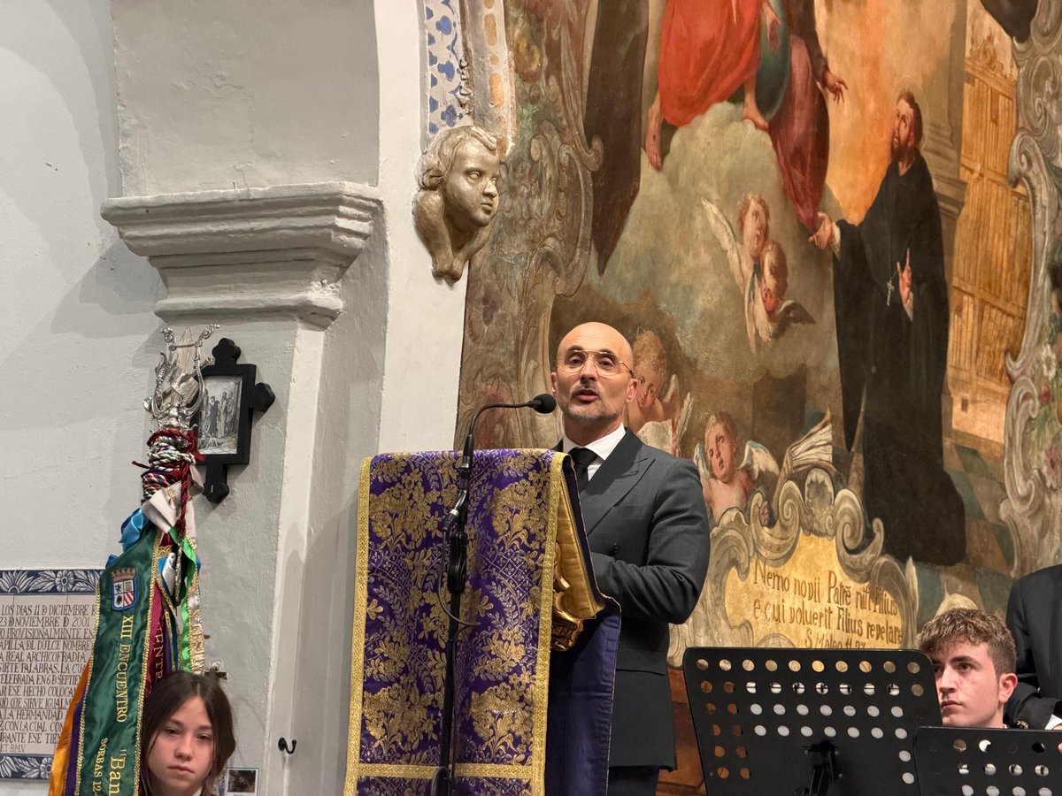 BandaSorbas's tweet photo. Tras la maravillosa presentación de @sergiomorante, da comienzo nuestro Concierto 🥰🥰

Este será el programa que interpretaremos en la Capilla de @VeraCruzSev 👇🏼

#SoñandoMúsica https://t.co/L5RySODAi0