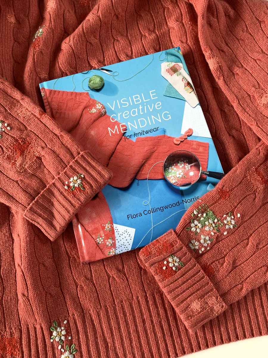 collingwoodnorr's tweet image. Learn to repair your knitwear! 
Practical instructions for making your knitwear last while getting creative in the process! 

collingwoodnorrisdesign.com/visible-mendin…

#visiblemending #repair #learnsomethingnew #reducewaste #book #notonamazon