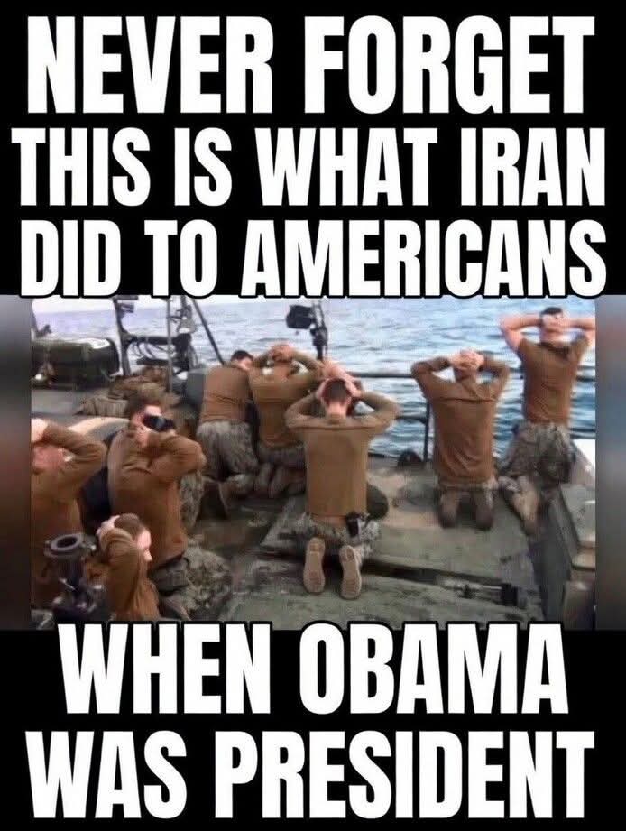 Never forget what Iran did to our Americans. 

Some of you forgot. Or you can be like Hillary Clinton. "At what point does it even matter?"