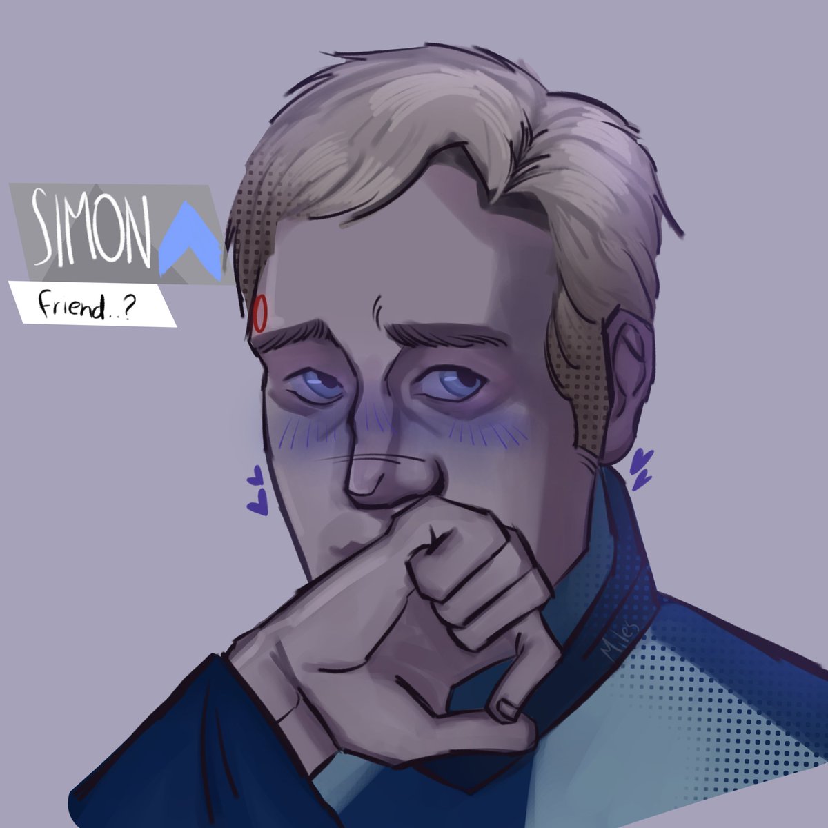 mil3stonecrazy's tweet photo. compatible alright #DetroitBecomeHuman #fanart #simondbh https://t.co/FavMKH9GHt