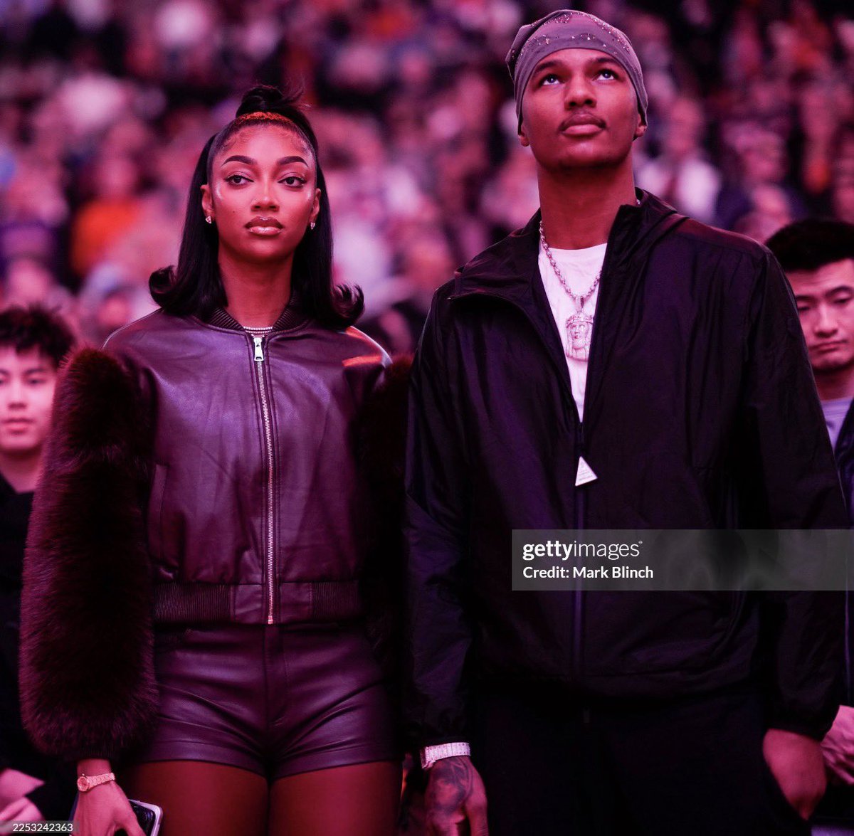 2 pro athletes, both with their college degrees, and they look like this??? BIG ANGEL YOU COOKED