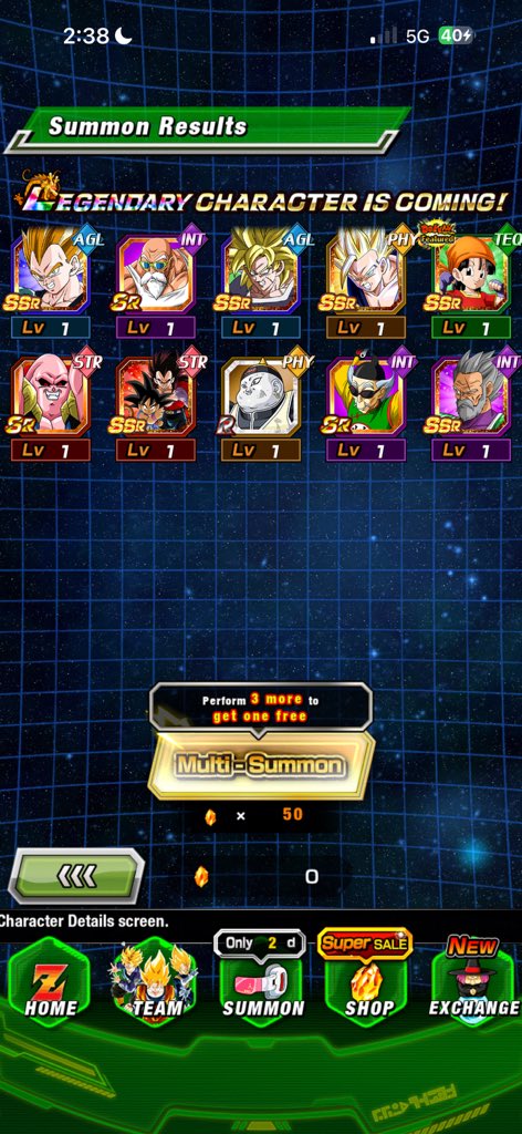 Natwayne2's tweet photo. I don’t know if I should be happy or upset at this summon cause wth #dbzdokkanbattle https://t.co/7yhKzTaLf4
