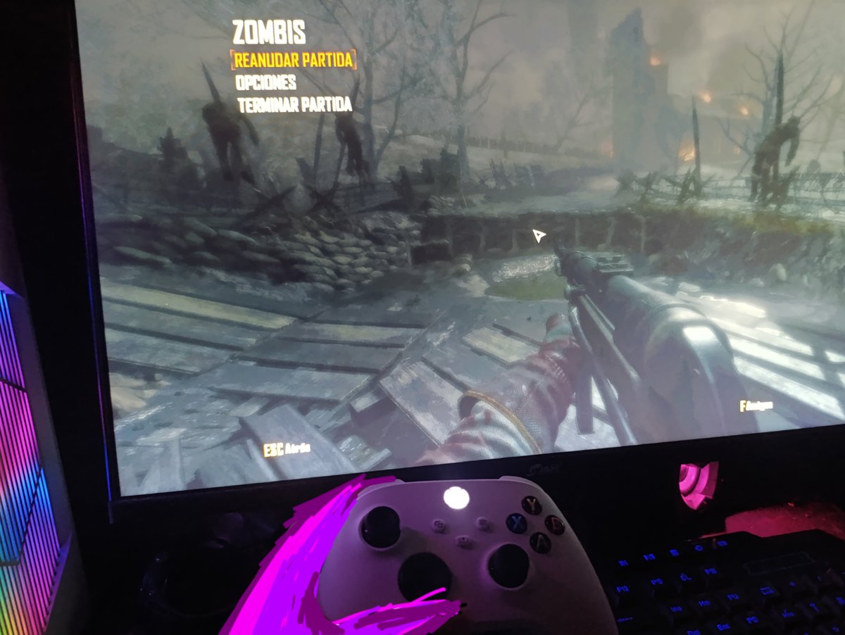 Exiled_VR's tweet photo. Calentando para el stream de esta noche en twitch 8pm hora Colombia https://t.co/B6C2Ii8xB5 https://t.co/zoDa7y4gTa
