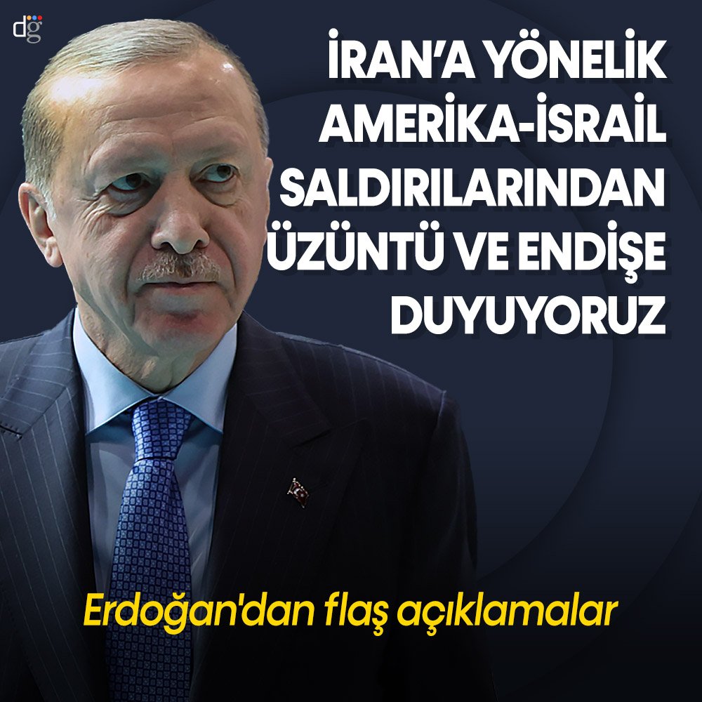 dijitalgastecom's tweet photo. ♦️ Cumhurbaşkanı Erdoğan:

🗣️ "Türkiye olarak bu mübarek günlerde bölgemizde ve İslam dünyasında huzur, barış ve istikrar ortamının hâkim olması için çalışırken; komşumuz İran’a yönelik Netanyahu’nun kışkırtmaları ile başlayan Amerika-İsrail saldırılarından derin üzüntü ve endişe duyuyoruz."
https://t.co/kHEheaOyte