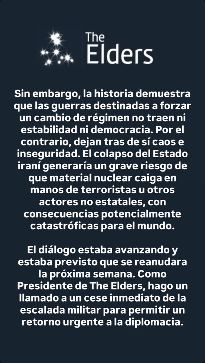 Los ataques militares de EEUU e Israel violan el derecho internacional y amenazan la seguridad global. Asimismo, la negación sistemática de los derechos humanos por parte del Gobierno iraní y su brutal represión de las protestas son indefendibles y también deben ser condenadas
