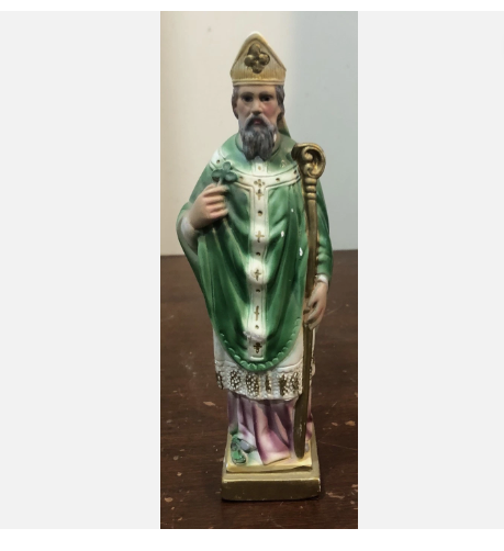 BrendanTHamtil's tweet photo. Vintage St. Patrick Statue Chalkware Italy 8.5 X2 for sale! Asking for $50! Contact us at 913-710-0025!
#catholicsaints #Christ #catholicschool #catholicism #perpetualhelp #smallbusiness #fsspx #catholiclife #traditonal #tlm #kansas #rosary #catholicmass #prayerwarrior #rosary https://t.co/41KLIcDpMp