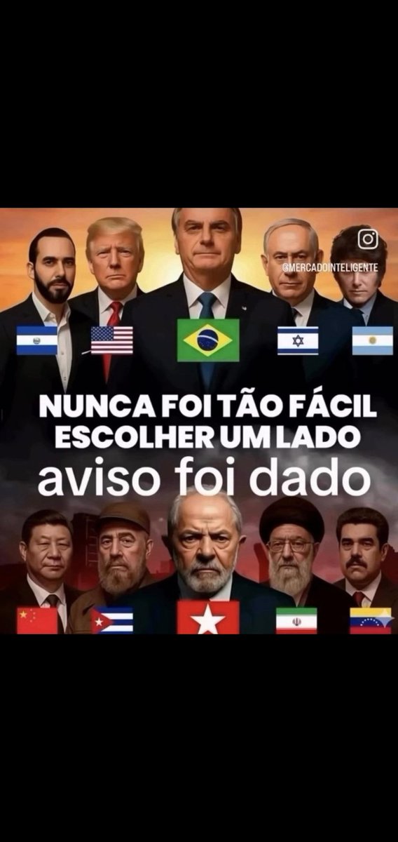 NUNCA FOI TÃO FÁCIL ESCOLHER UM LADO .
