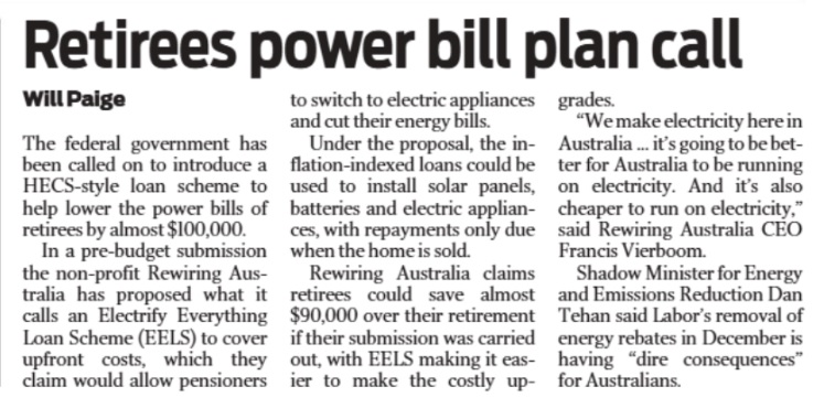 Only the lunatic left would want to "electrify everything" as electricity prices skyrocket...
