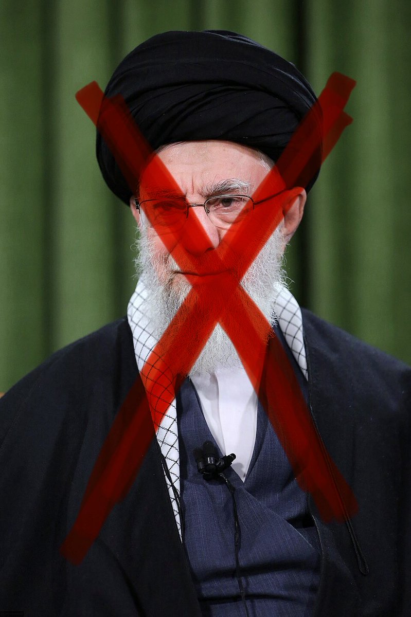 karagah007's tweet photo. خامنه ای 

دیکتاتور جمهوری فاشیستی اشغالگر اسلامی کشته شد. 

کشته شد.
کشته شد.
کشته شد. https://t.co/HhGdOmcJkv