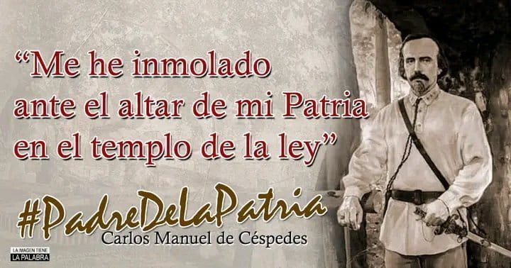 27 de febrero 1874: Cae en combate en San Lorenzo, Sierra Maestra, Carlos Manuel de Céspedes, el Padre de la Patria. <a href="/DiazCanelB/">Miguel Díaz-Canel Bermúdez</a> <a href="/PlutinArgelio/">Argelio Plutin</a>
<a href="/dme2frente/">DME - Segundo Frente</a> <a href="/dpestgo/">DGE Santiago de Cuba</a>
<a href="/CubaMined/">MINED</a> #SegundoFrente <a href="/PollAdrian54503/">Adriana Catalán Poll</a>