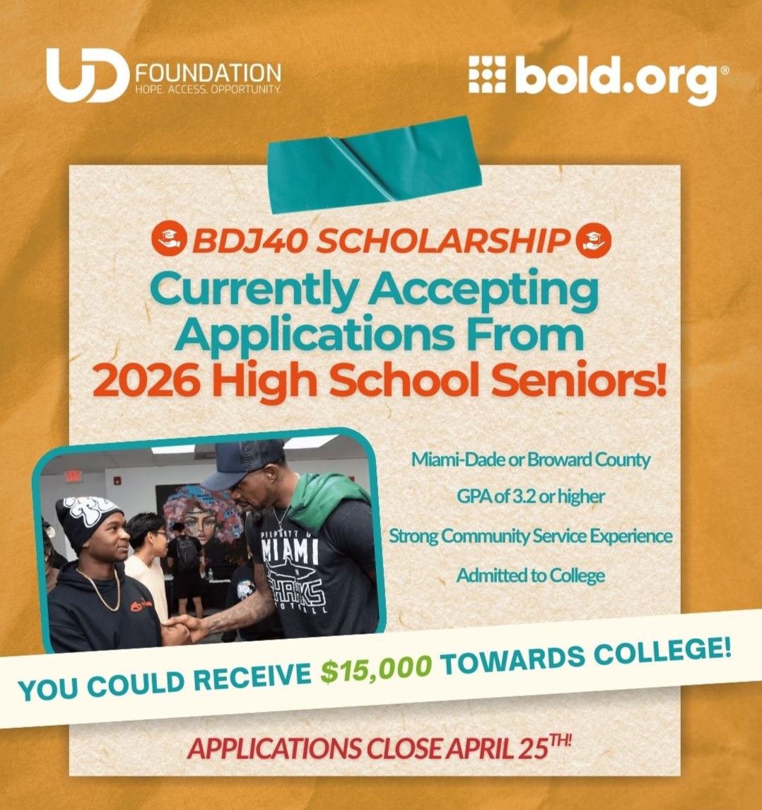 Udonis Haslem Foundation tweet media