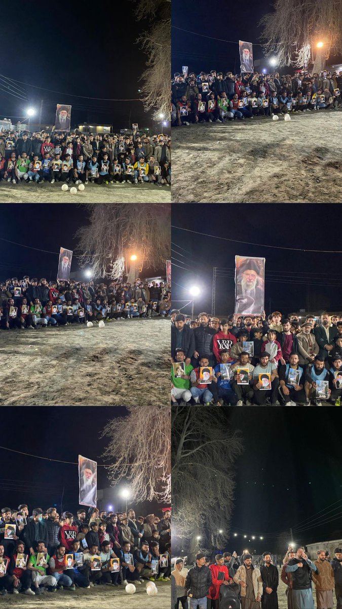 ISO_NOMAL's tweet photo. ائی ایس او علی یونٹ نومل کی جا نب سے آج رہبر معظم سید علی خامنہ اور اسلامی جمہوریہ ایران کی حمایت میں آج علی پارک نومل میں فٹ بال میچ کے دوران  رہبر معظم سید علی خامنہ ای کے تصور آویزاں کیئے گئے اور اظہار یکجہتی کا مظاہرہ  کیا گیا
ائی ایس او علی یونٹ نومل
#Iran 
#IsoNomal https://t.co/6t0p94g27F