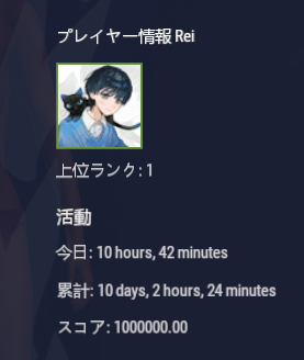 Rei_24re's tweet photo. BOSSソロ攻略完＆スコア100万！
今期の目標達成したので余生を謳歌します
#YGSRUST https://t.co/iQC4Axitsq