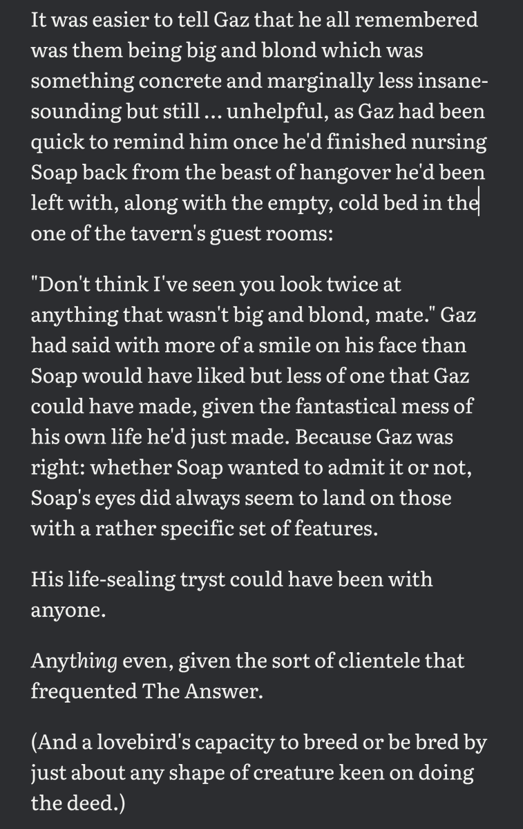 breakfastcigs's tweet photo. Last day of #CODHybridWeek26 and I'm trying VERY hard to find time today to get the first half of this story thread-fic'd out, but just in case I don't: Have another preview! 

Cupid Soap is not particularly submissive but he sure is breedable! #Ghoap #Ghostsoap https://t.co/pRbImA1Ir7