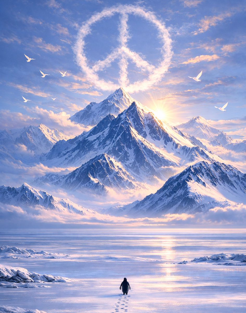 We will march towards peace. 🐧☮️