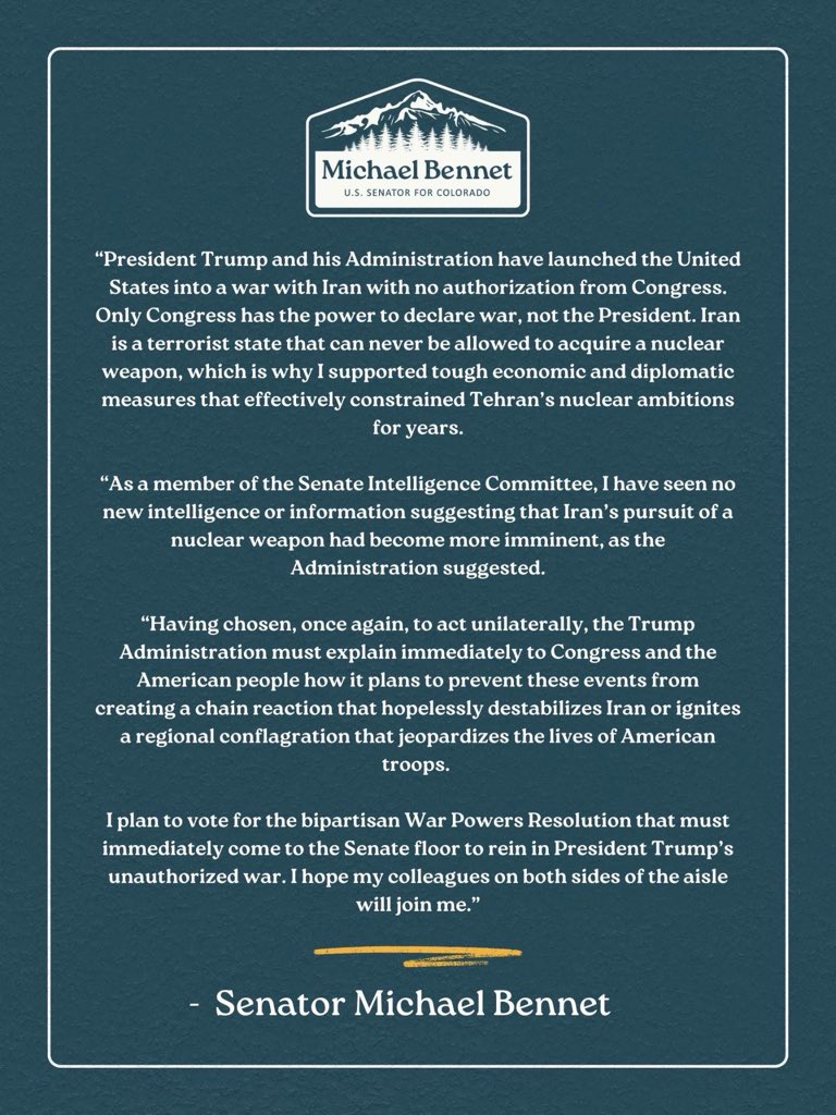 Michael Bennet tweet media