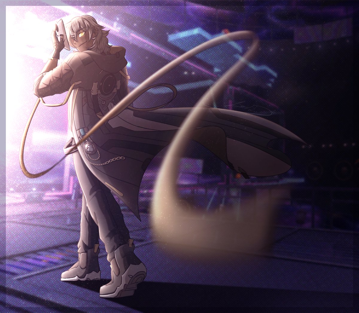 LokiDraws_'s tweet photo. “And you, this game’s ’protagonist’:
Promise me you’ll turn everything upside down!”
#hsr #Caelus #planarcadia https://t.co/9aBJGBeWqo