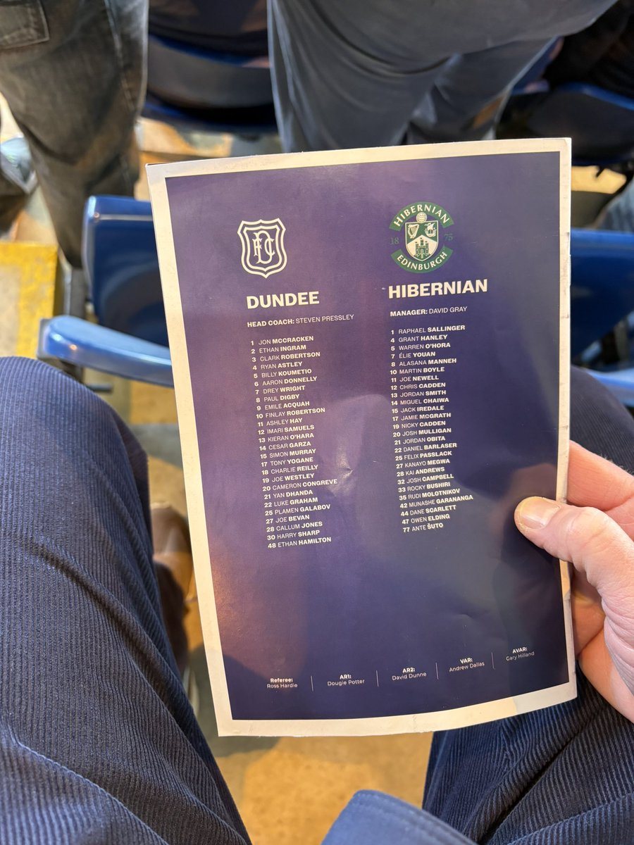 _Stockholmer_'s tweet photo. Dundee FC v Hibs
Dens Park. https://t.co/PbEIYSrxQK