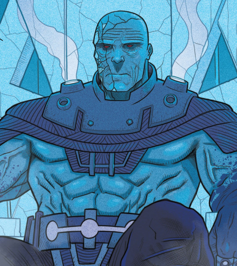SiteJamesons's tweet photo. É muito doido pensar que o Thanos tem um avô, e não qualquer avô, mas um Eterno chamado Uranos, que viveu na Terra há mais de 200 mil anos. Ele é ainda maior, mais forte e mais genocida do que o próprio Titã Louco.

Os Eternos mantiveram Uranos preso por eras, mas recentemente ele foi solto por apenas uma hora… e nesse curto período de tempo conseguiu exterminar boa parte de Arakko, o planeta dos mutantes.

E quando o Magneto tentou enfrentá-lo, a cena foi absurda: Uranos simplesmente acertou um soco que atravessou o peito do Mestre do Magnetismo. Surreal demais.
