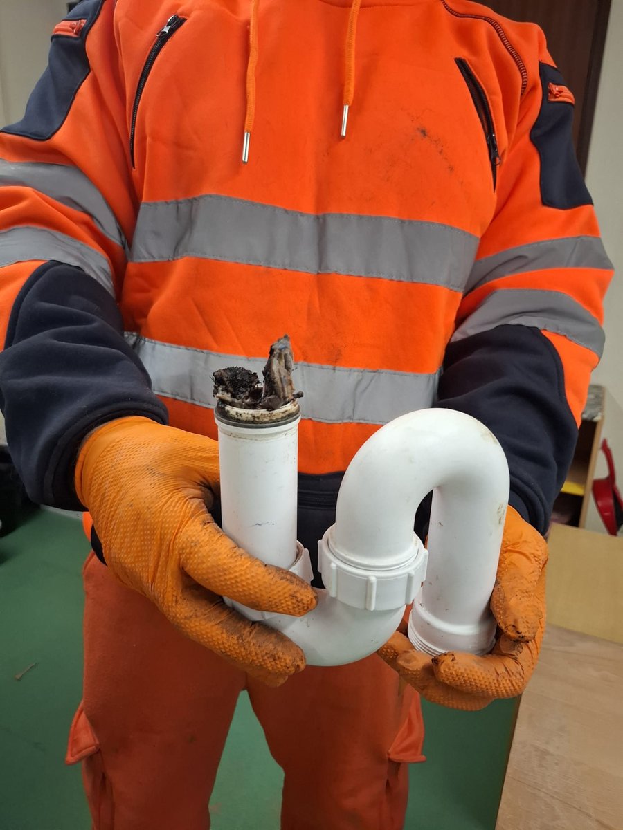 IGMPlumbing's tweet photo. It is a busy half term for our team! We are currently on-site performing school maintenance, clearing U-bends of paintbrushes and debris, and repairing broken drain covers. Ensuring everything is safe and clear for the students' return. #SchoolMaintenance #Harpenden https://t.co/Ik4C0NQzlc